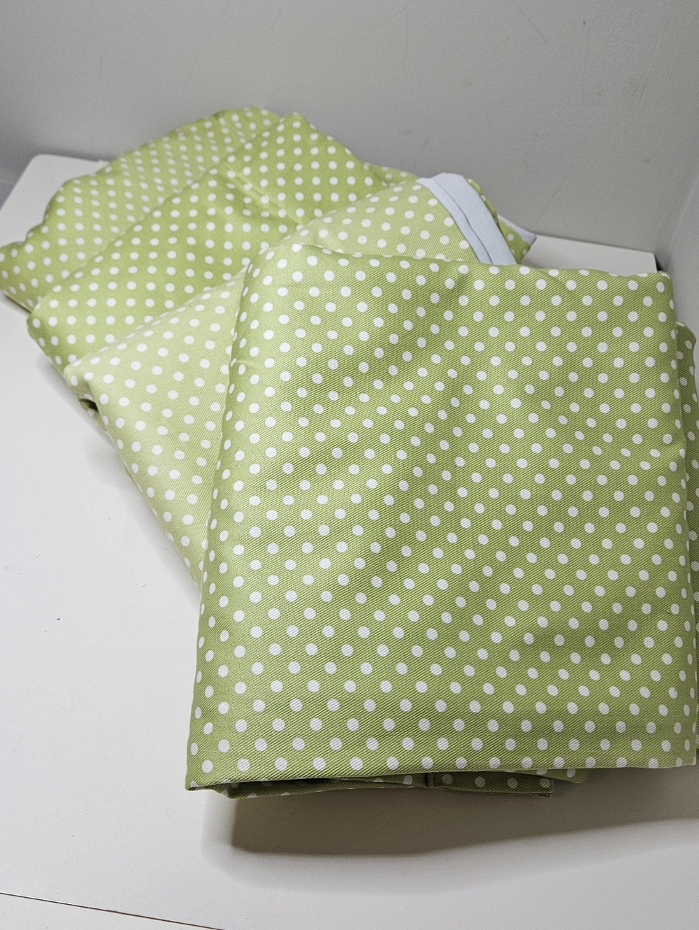 Pottery Barn Kids Curtains Blackout Set Of Four Panels Green Apple Dottie 44×96